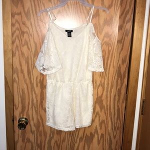 Off the shoulder romper